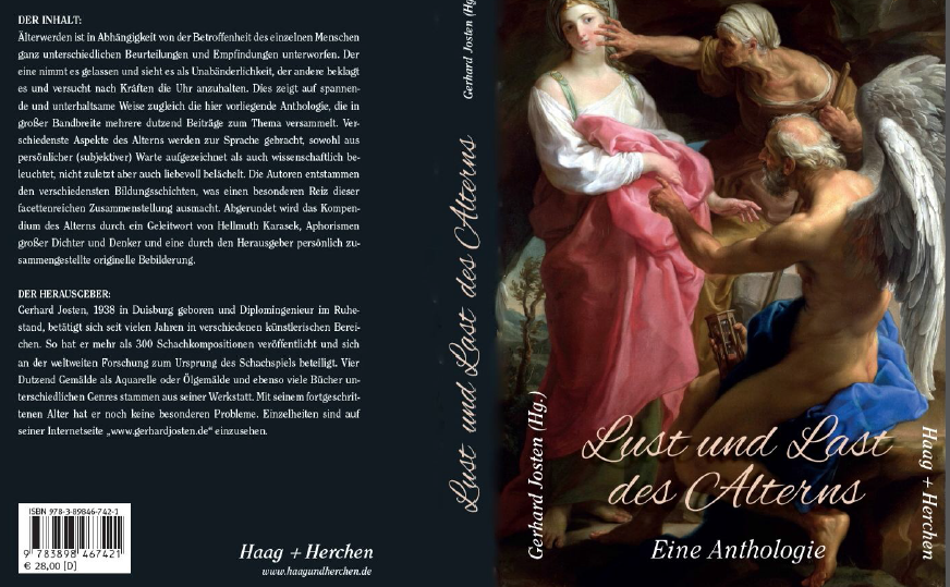Anthologie Lust und Last des Alterns, Herausgeber Gerhard Josten